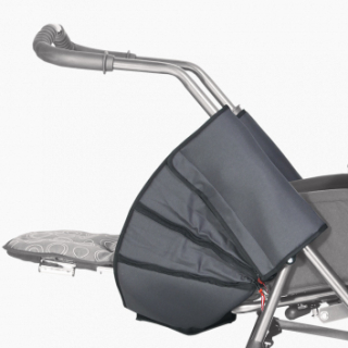 Bočné chrániče s polohovaním chrbta